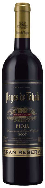 Pagos de Tahola Gran Reserva Rioja 2007