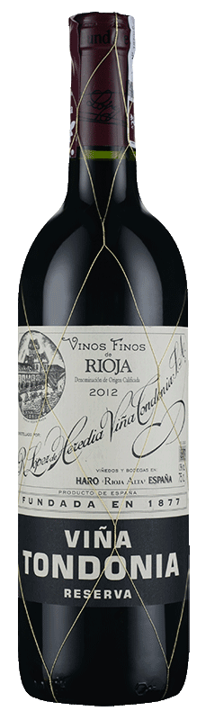 López de Heredia Viña Tondonia Tinto Reserva 2012