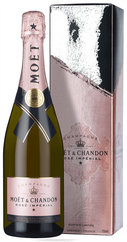 Champagne Moët & Chandon Rosé Impérial Limited Edition (in gift box) NV |  Product Details | Laithwaites Wine