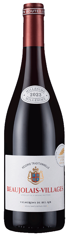 Vignerons de Bel Air Beaujolais Villages 2023