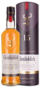 Glenfiddich 15YO Single Malt Scotch Whisky