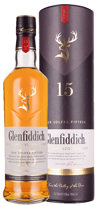 Glenfiddich 15-Year-Old Single Malt Scotch Whisky