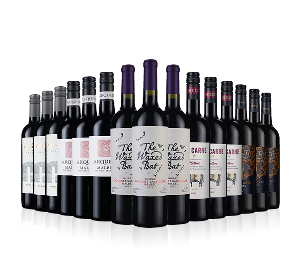 Argentinian 15-bottle Malbec Mix