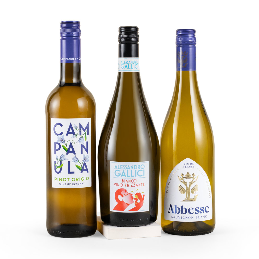 Celebration Trio Sauvignon, Pinot Grigio & Sparkling Italian Gift