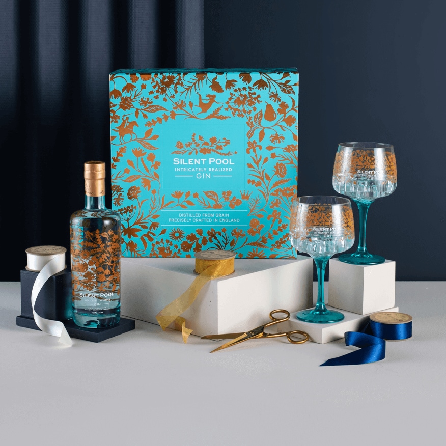 Silent Pool Gin & Glasses Gift Set | Product Details | Laithwaites Wine